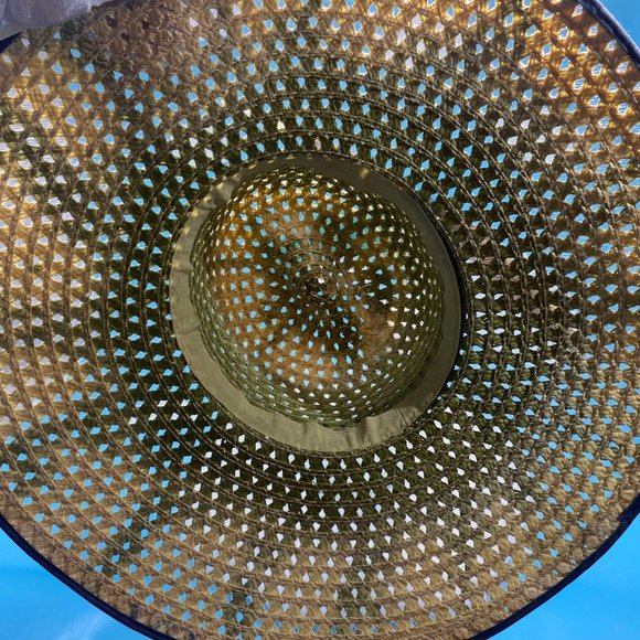 Plasma Beamz Tan Green Gray Tie-Dyed Upcycled Hat - Picture 7 of 10